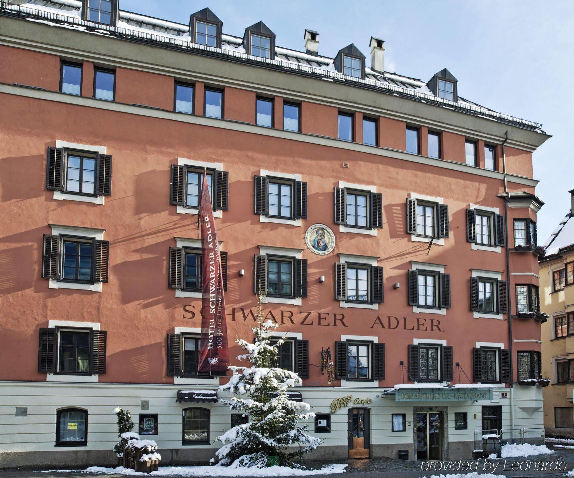 Hotel Schwarzer Adler Innsbruck Kültér fotó